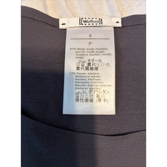 Wolford Women’s Solid Gray Crew Neck Modal Elastane Tank Top Small - Picture 3 of 3